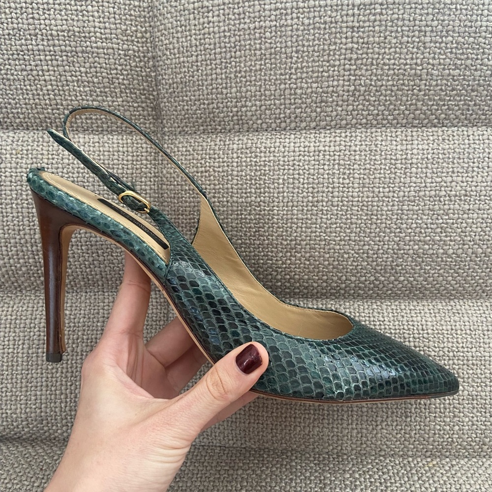 Dolce and Gabbana Python Heels